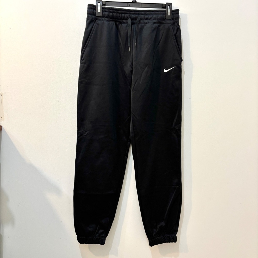 NWT Nike Kids Athletic Joggers Sweatpants Dri-Fit Training Pants Black ThermaFit
